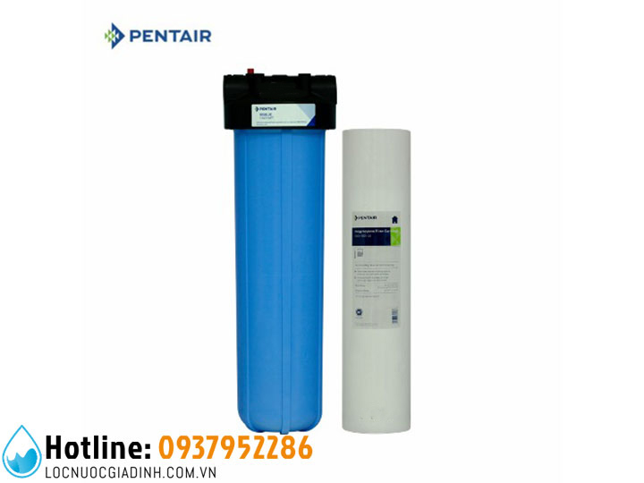 Bộ Lọc Nước Đầu Nguồn Pentair Big Blue 20 inch - 1 Cấp PP