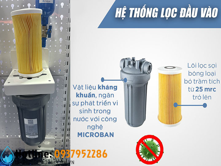 Bộ Lọc Nước Tổng Cho Chung Cư Atlas Filtri DP BIG SANIC 10