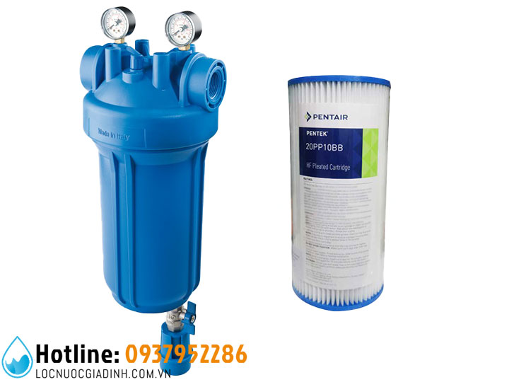 Bộ Lọc Nước Tổng Chung Cư Atlas Filtri 10 inch