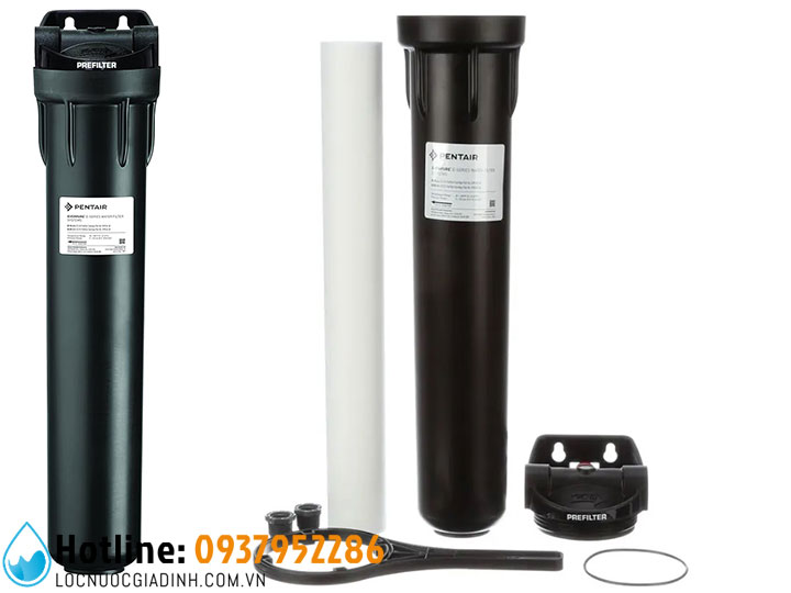 Bộ Lọc Thô Pentair Everpure E20 + Lõi Lọc Thô EC210 20 inch