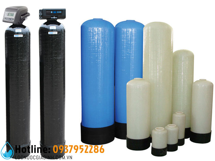 Cột Lọc Nước Thô Pentair Composite