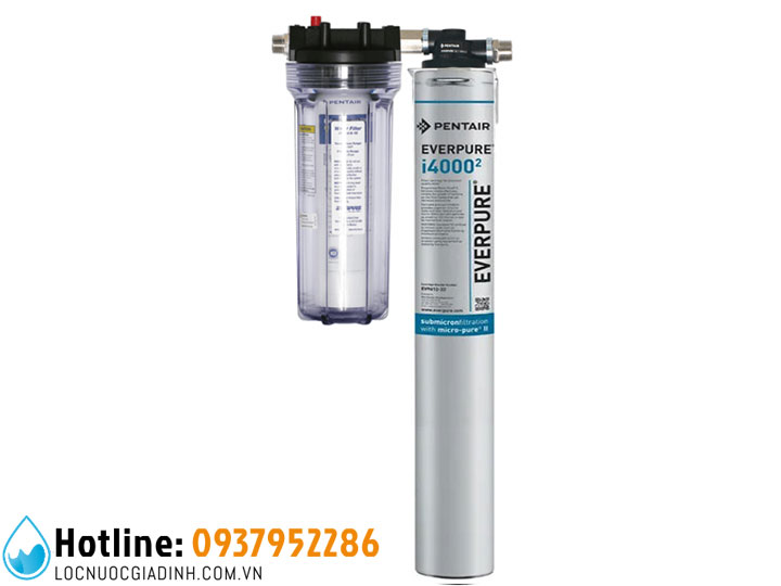 Máy Lọc Nước Cho Máy Làm Đá Pentair Everpure i40002