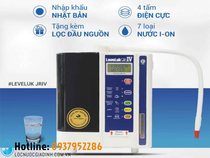 Máy Lọc Nước Điện Giải Kangen Leveluk JRIV
