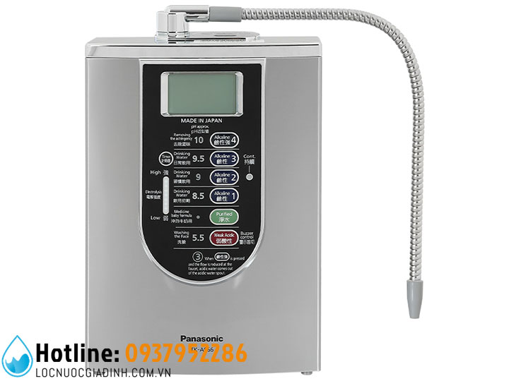 Máy Lọc Nước Điện Giải Panasonic TK-AS66 5 Tấm Điện Cực