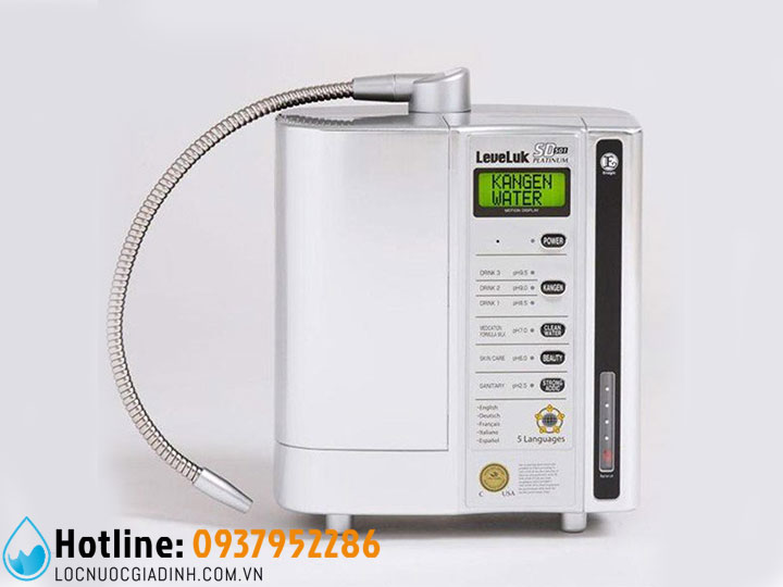 Máy Lọc Nước Ion Kiềm Kangen Leveluk SD501 Platinum