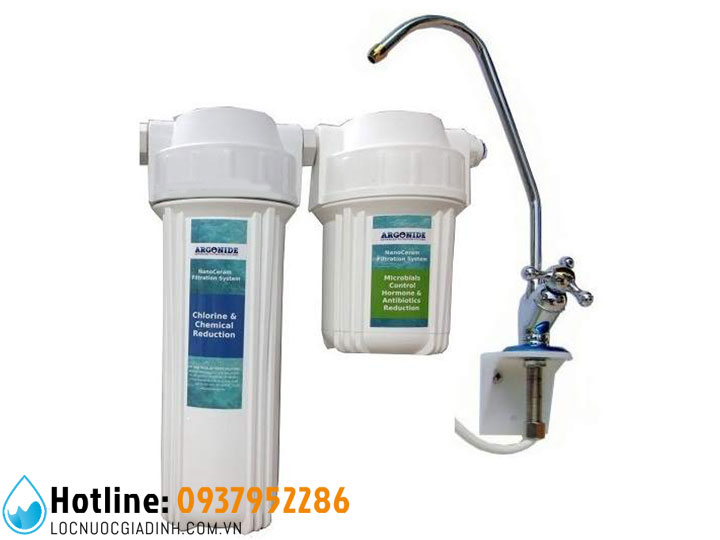 Máy Lọc Nước Nanoceram 5 in 2 Lõi