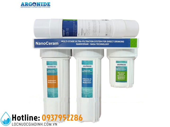 Máy Lọc Nước Nanoceram 5 in 4 Lõi