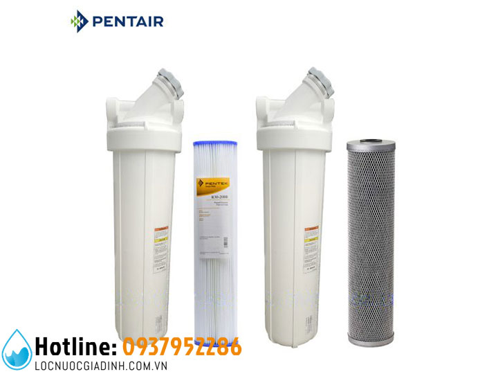 Máy Lọc Nước Pentair Bigwhite Duo R20 Floplus