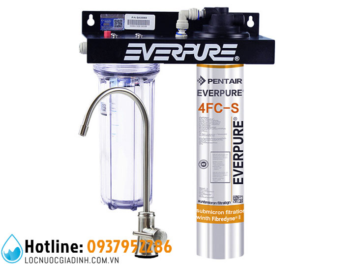 Máy Lọc Nước Pentair Everpure 4FC-S + Lọc Thô A10