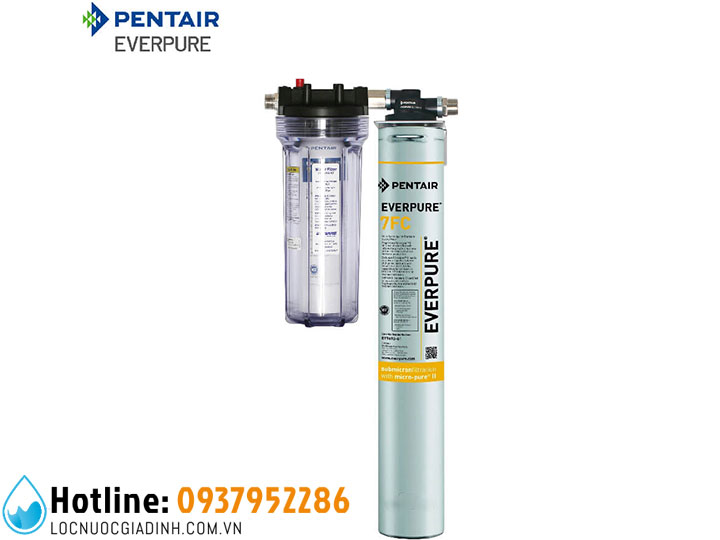 Máy Lọc Nước Pentair Everpure 7FC + Lọc Thô A10