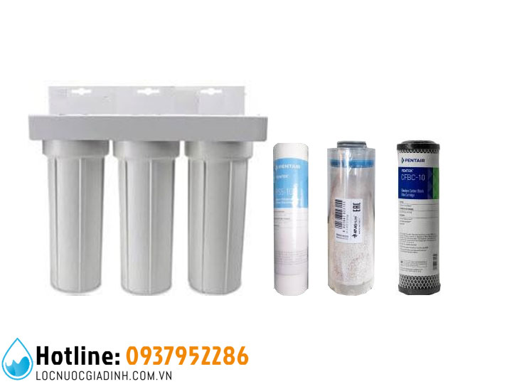 Máy Lọc Nước Pentair Fibredyne CFBC-10 3 Lõi