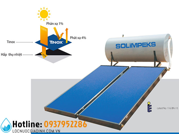 Máy Nước Nóng Năng Lượng Mặt Trời Solimpkes TSM 300L